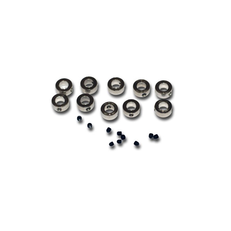 Eingebetteter Zubehör -Arret -Ring 6 mm (10pcs) | Scientific-MHD