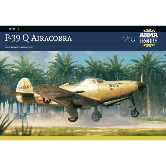 Modell des Flugzeugs P-39Q...