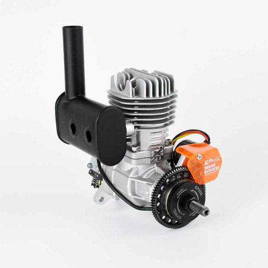 Thermischer Benzinmotor für Flugzeuge EPHIL 20cc PRO Einzylinder Seitenauslass und Anlasser Thermischer Benzinmotor für...