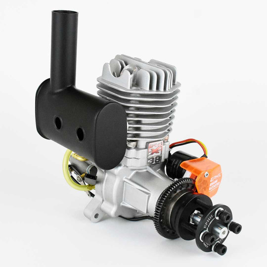 Thermischer Benzinmotor für Flugzeuge EPHIL 38cc PRO Einzylinder Seitenauslass und Anlasser. Thermischer Benzinmotor für...