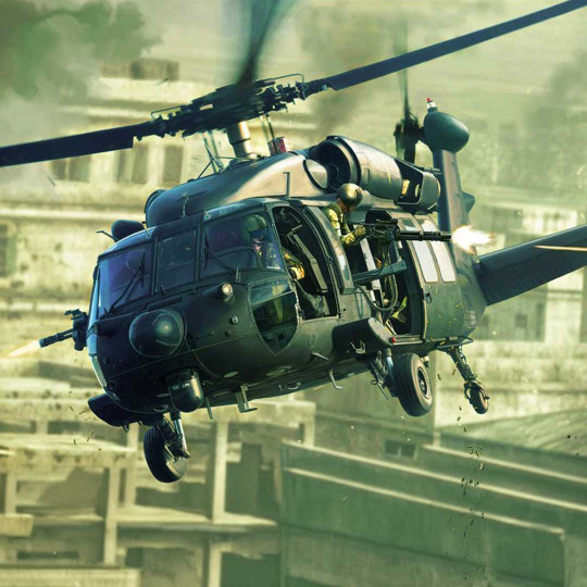 Plastikmodell des Hubschraubers MH-60L "BLACK HAWK" 1:35 Plastikmodell des...