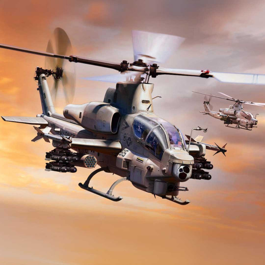 Plastikmodell des Hubschraubers AH-1Z VIPER 1:48 Plastikmodell des...