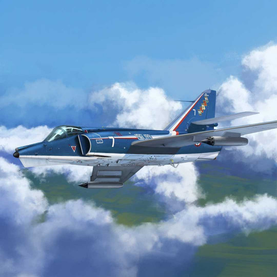 Plastikmodell eines Flugzeugs ETENDARD IVP/IVM 1:48 Plastikmodell eines...