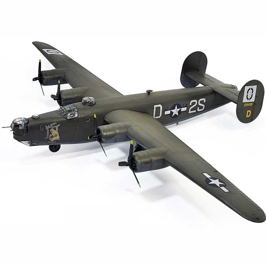 Kunststoff-Flugzeugmodell USAAF B-24H Liberator «ZODIAC» 1:72 Kunststoff-Flugzeugmodell...