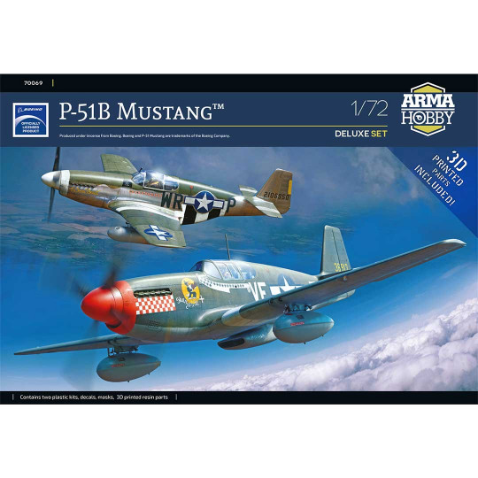 Set mit 2 Modellen - P-51B...