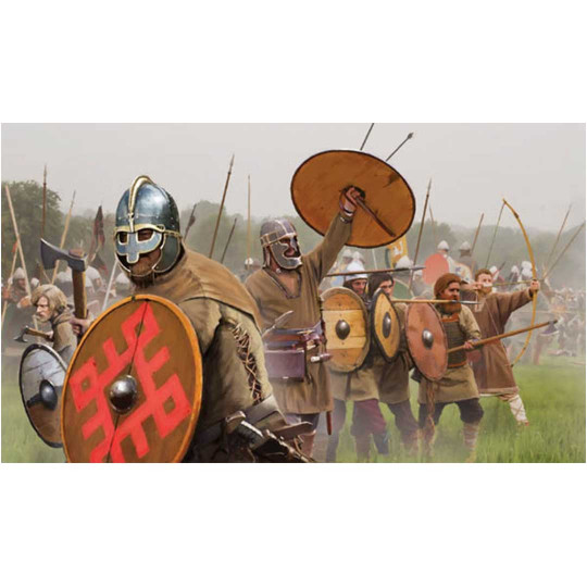 Figurine Anglo-Saxons FYRD...