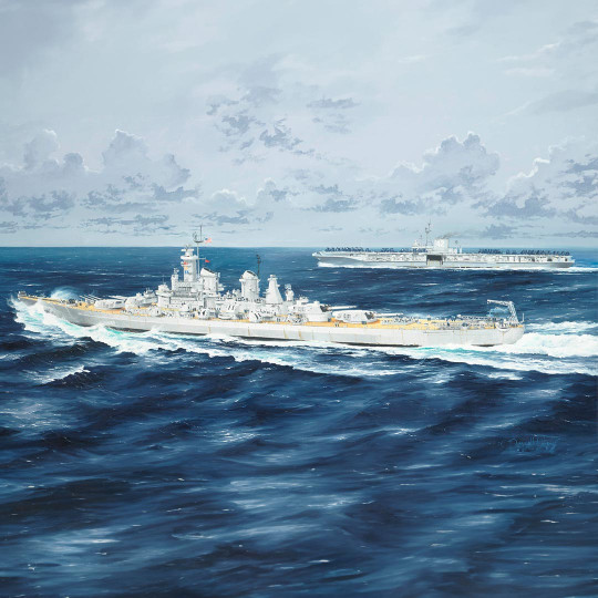 Plastikmodellschiff USS...