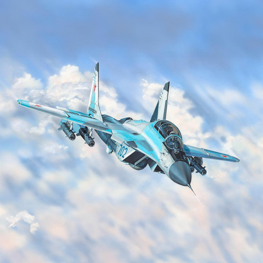 Plastikmodell eines MiG-35-Flugzeugs 1:48 Plastikmodell eines...