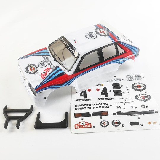 Ersatzteil für Elektroauto Karosserie Lancia Delta für Stinger Spur 1:14 Ersatzteil für Elektroauto...