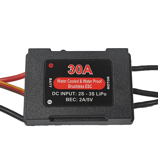 Bootsteil Brushless Regler...