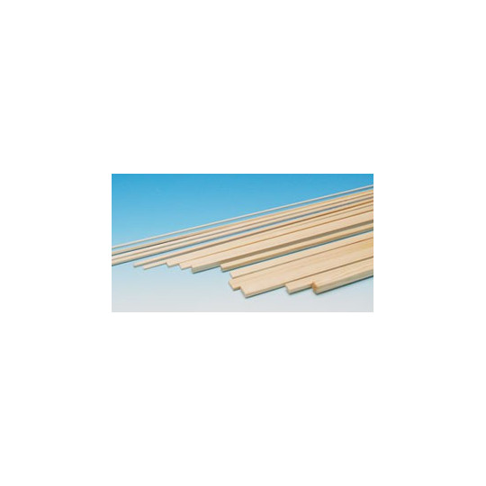 Holzmaterial mit 2 x 5 x 1000 mm Baumstab | Scientific-MHD