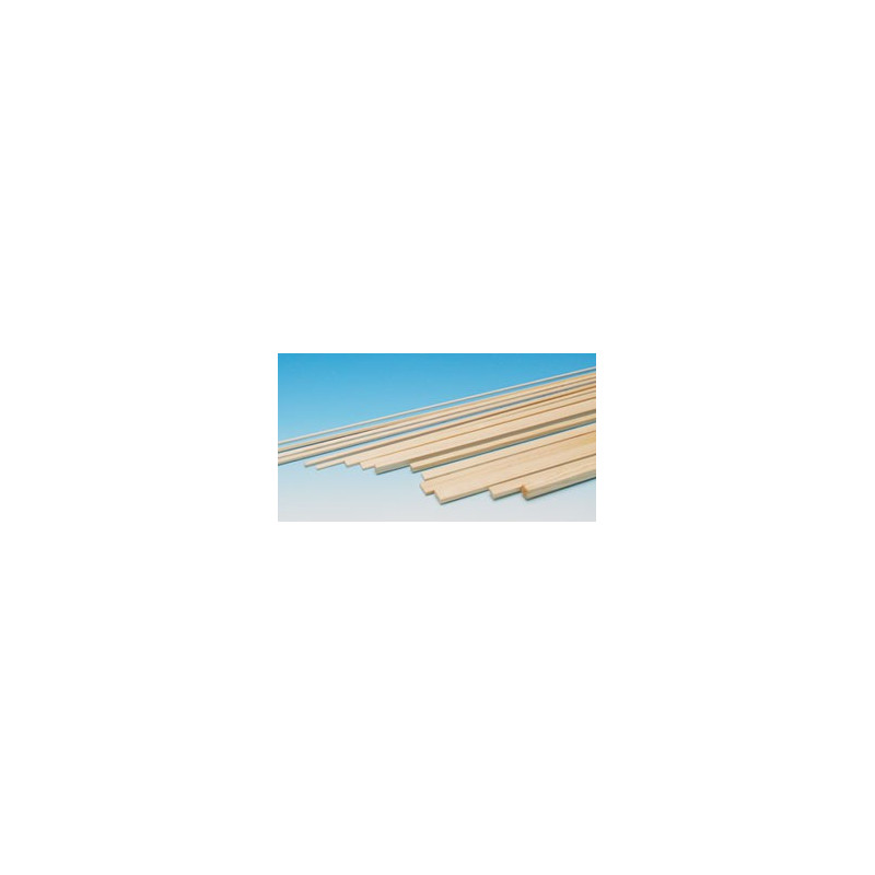 Holzmaterial mit 2 x 7 x 1000 mm Baumstab | Scientific-MHD