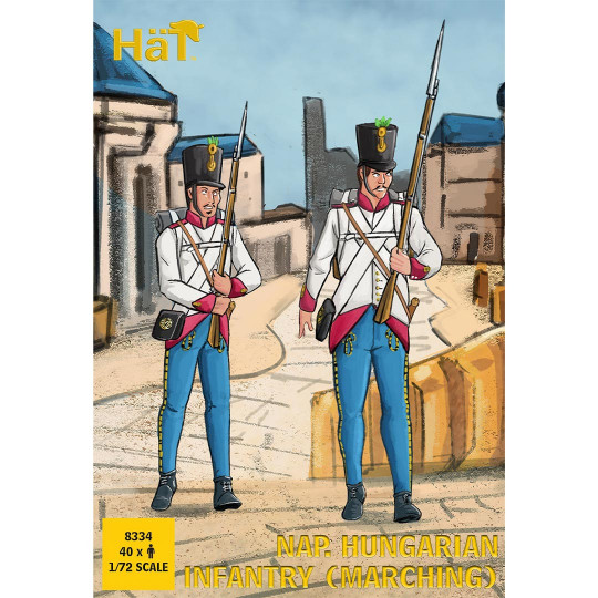 Figurin infantrie ungarisch napoleonisch 1:72 marching 1:72 Figurin infantrie ungarisch...