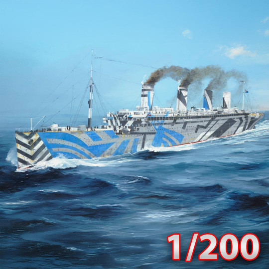 Modellschiff aus Kunststoff...