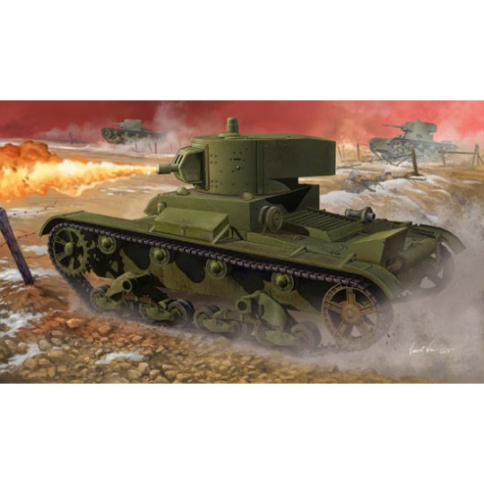 Sowjetisches Plastik-Charquet OT-130 Tank 1/35 Sowjetisches Plastik-Charquet OT-130 Tank 1/35 | Scientific-MHD