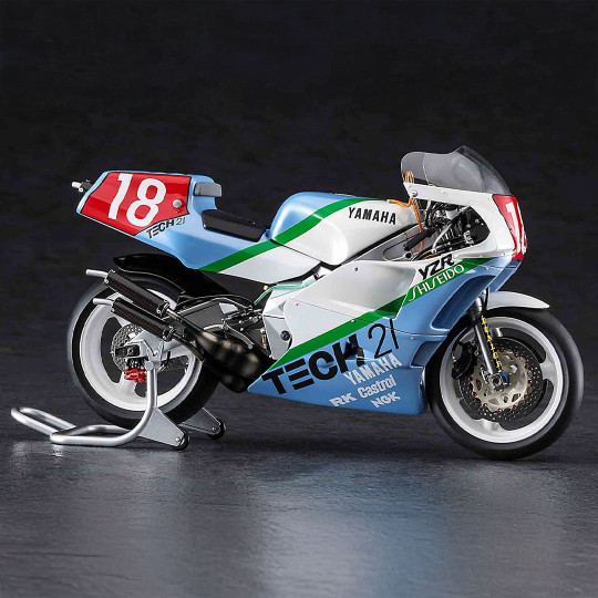 Plastikmodell des Motorrads...