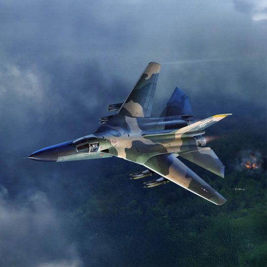 Plastikmodell des Flugzeugs USAF F-111A Aardvark „Vietnam War“ 1:48 Plastikmodell des Flugzeugs...