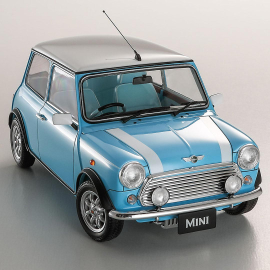 Modell des Mini Cooper...