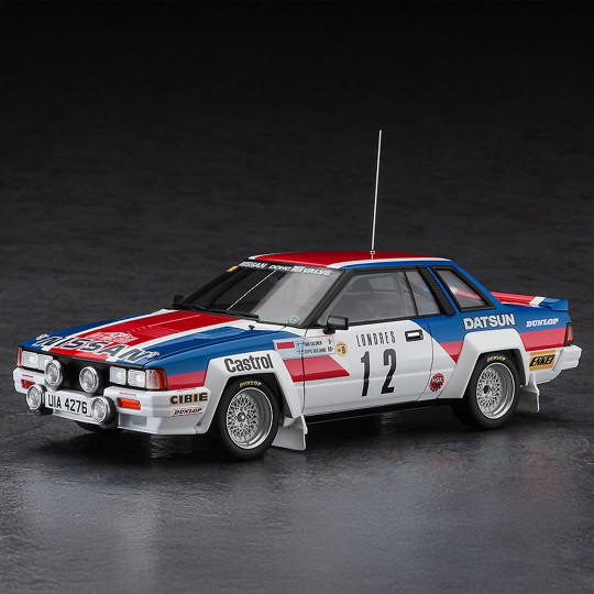 Plastikmodell des Autos Nissan 240RS (BS110) „1983 Monte Carlo Rally“ 1:24 Plastikmodell des Autos...