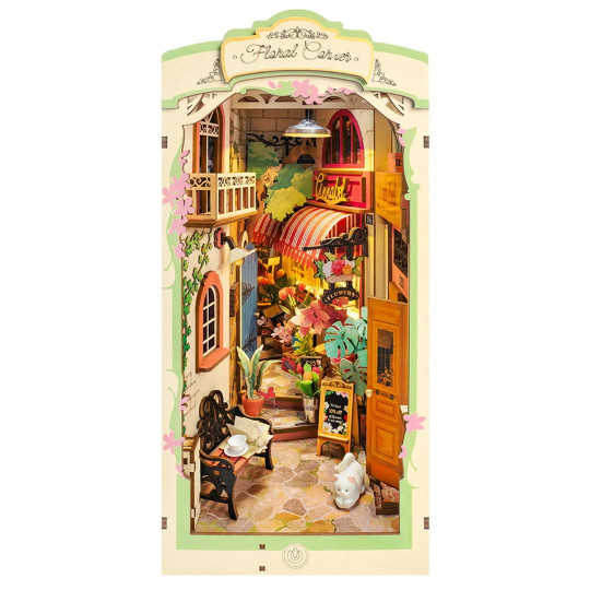 Mittleres 3D-Puzzle Buchgewächshaus Die Blumenecke Mittleres 3D-Puzzle...