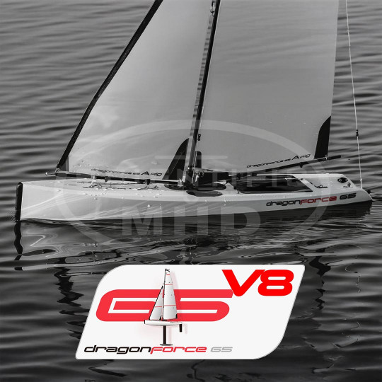 Ferngesteuertes Segelboot Dragon Force 65 V8 PNP Ferngesteuertes Segelboot...