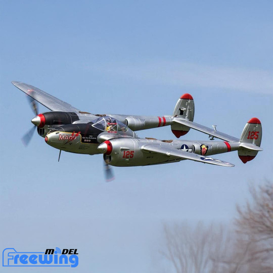 Elektro-RC-Flugzeug P-38L...