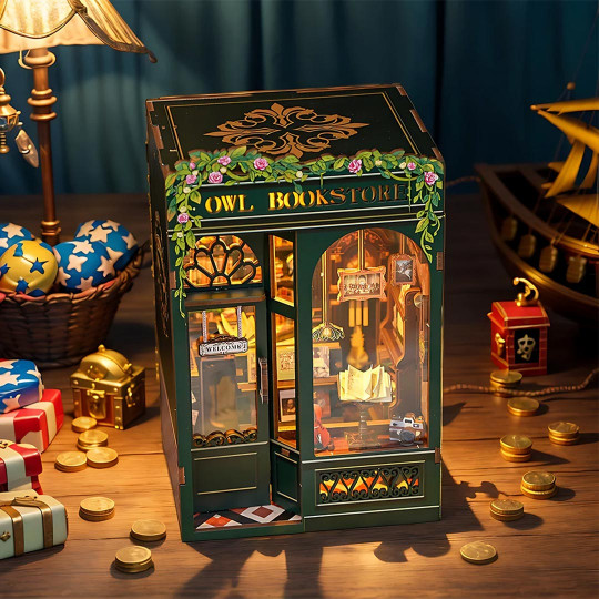 Puzzle 3D Buchstütze Owl Book Store Puzzle 3D Buchstütze Owl...