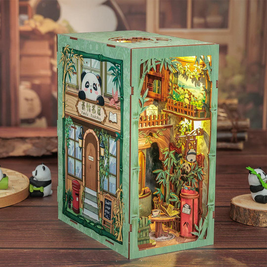 Puzzle 3D Buchstütze Panda Bookshop Puzzle 3D Buchstütze Panda...