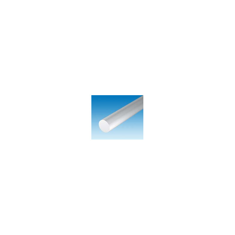 Runde Polystyrolmaterial D.3.17x355 mm | Scientific-MHD