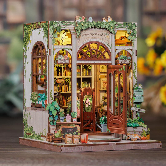 Puzzle 3D Buchstütze GREEN LIFE BOOKSHOP Puzzle 3D Buchstütze GREEN...