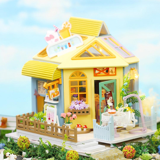 3D-Puzzle miniaturhaus Lemon Dreamlike Tea Shop 3D-Puzzle miniaturhaus...