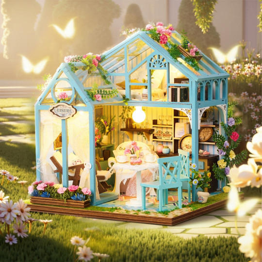 3D-Puzzle miniaturhaus Floral Reverie 3D-Puzzle miniaturhaus...