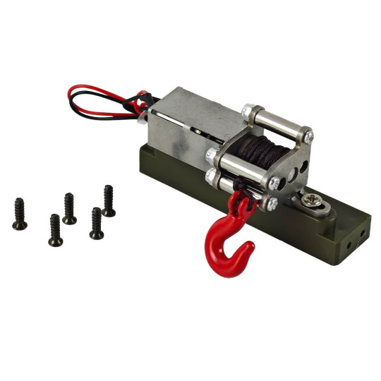 Ersatzteil für Elektrofahrzeuge Option Elektrische Winde für Jeep Willys 1:10 Ersatzteil für...