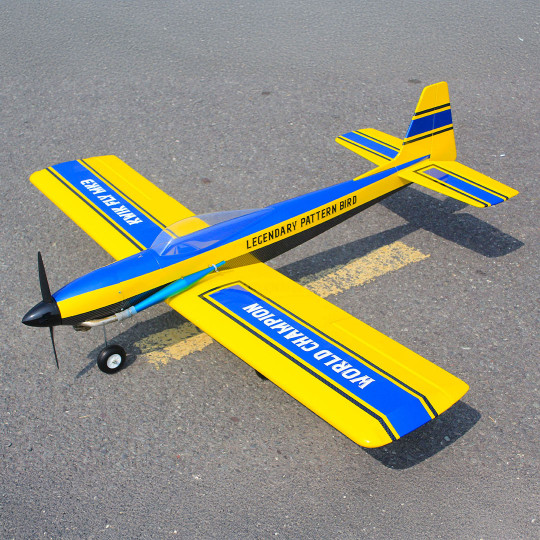 Ferngesteuertes Thermikflugzeug Pattern Kwik Fly MK3 (GP/EP) 1,6m ARF gelb Ferngesteuertes...