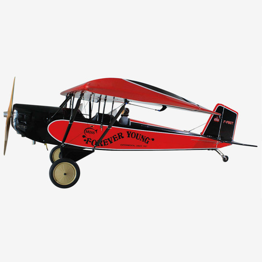 Ferngesteuertes Wärmebildflugzeug Pietenpol Air Camper Replica J3 40-60cc ARF Ferngesteuertes...