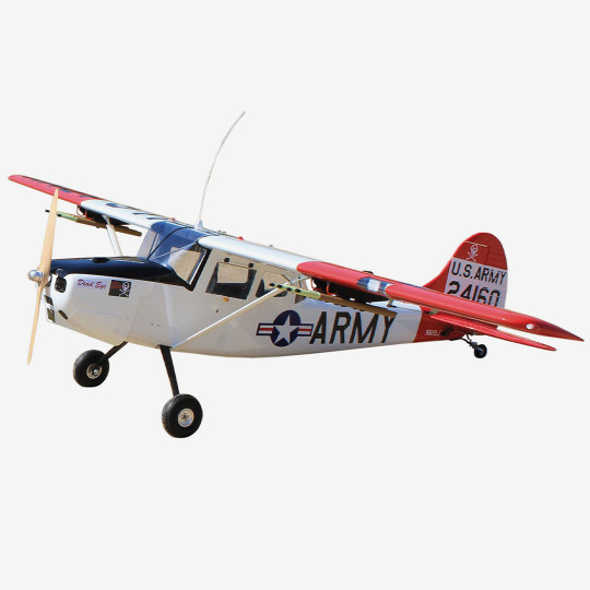 Ferngesteuertes Thermikflugzeug Giant Scale CESSNA BIRD DOG "DeadEye" 70-125cc ARF Ferngesteuertes...