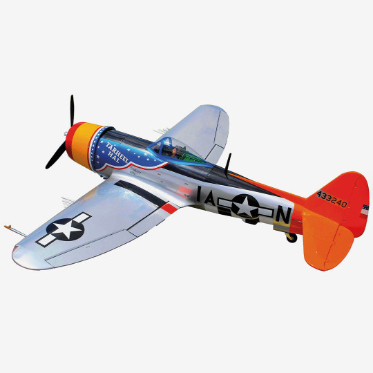 Ferngesteuertes Thermoflugzeug P-47 Thunderbolt Tarheel Hal 35cc / EP ARF Ferngesteuertes...