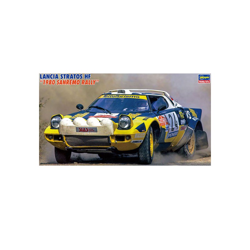 Lancia Stratos HF 1980 1/24 Plastikautoabdeckung | Scientific-MHD