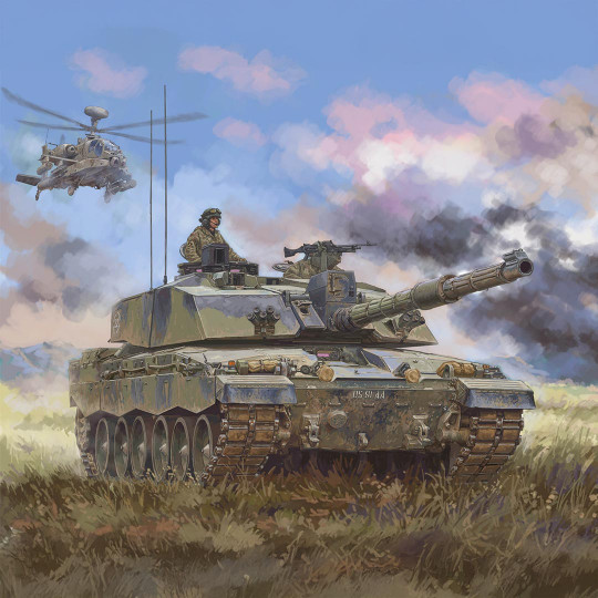 Plastikmodell eines Panzers...