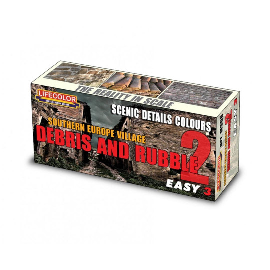 Acrylfarbe Easy 3 Ruinen &...