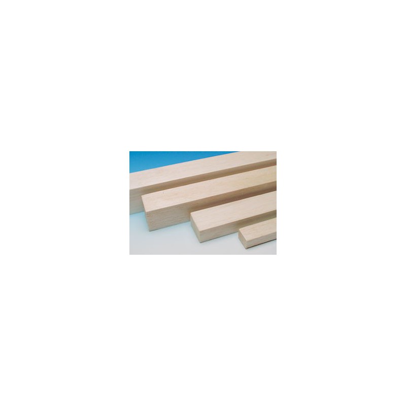 Holzmaterial Balsa BLSA 60x60x1000mm | Scientific-MHD