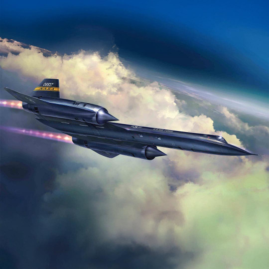 Plastikmodell des Flugzeugs SR-71 (YF-12C) Blackbird „NASA 1971“ 1:72 Plastikmodell des Flugzeugs...