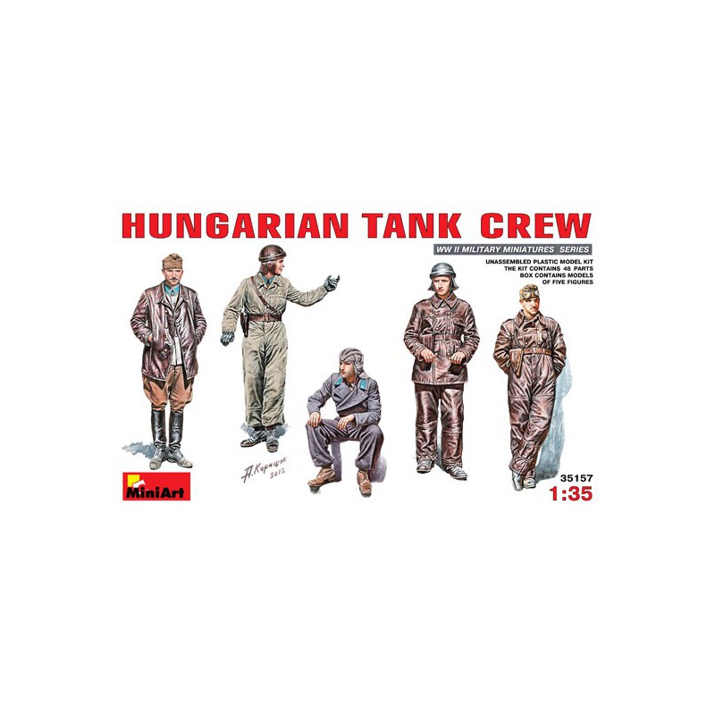 Ungarisches Panzerteam Figur1/35 | Scientific-MHD