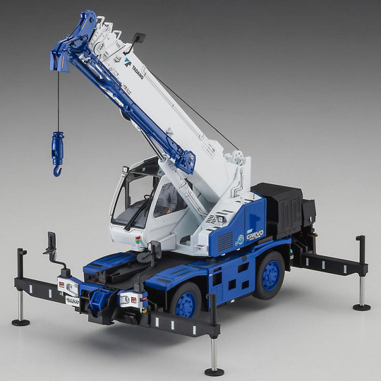 Tadano rough terrain crane GR-130NL/N Crevo mini G4 "H-type outrigger" Plastikmodell eines Lastwagens 1:35 Tadano rough terrain crane...