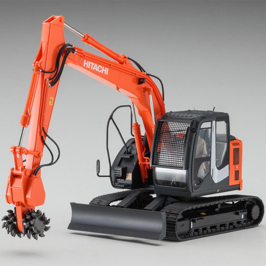 Kunststoffmodell Hitachi Construction Machinery Hydraulic Excavator ZAXIS135US Cutting Cutter Specification 1:35 Kunststoffmodell Hitachi...
