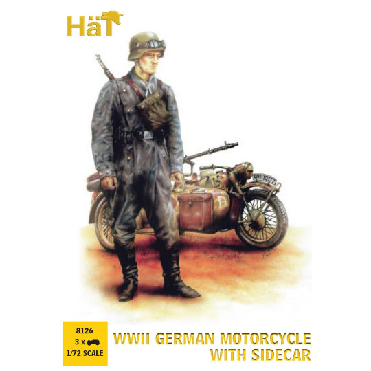 Figurine Motorrad und...