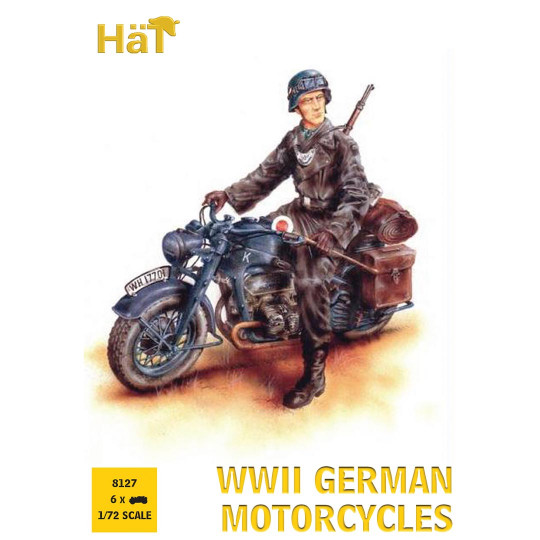 Deutsche Motorradfigur im...