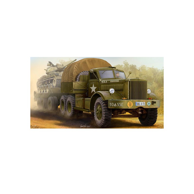 Kunststoff -LKW -Modell M19 Tank Transport Hard Top 1/35 | Scientific-MHD