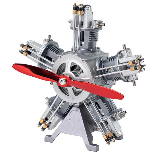 Modell Metallmotor...