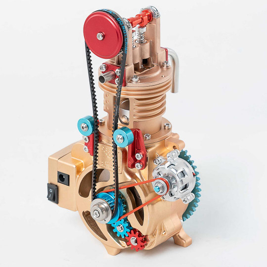 Metallmodell Einzylinder-Motor